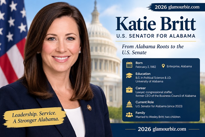 Sen. Katie Britt of Alabama named to the 2026 TIME100 Next list