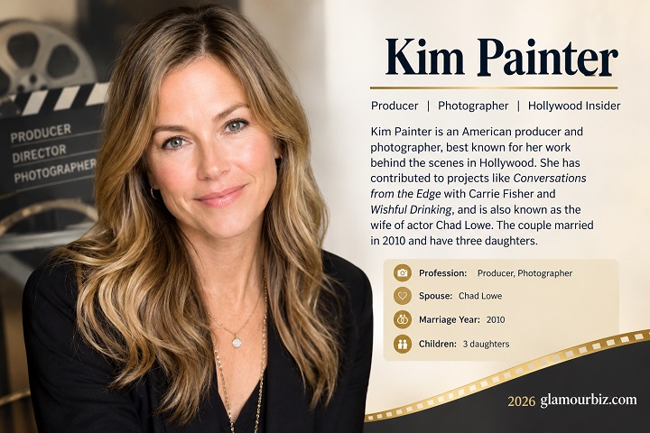 Kim Painter, film producer and mother of Fiona Lowe