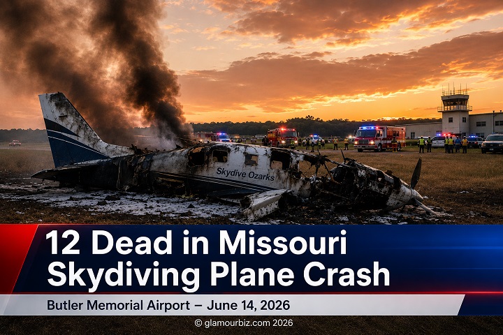 Missouri plane crash 2026 Butler Airport skydiving aircraft disaster