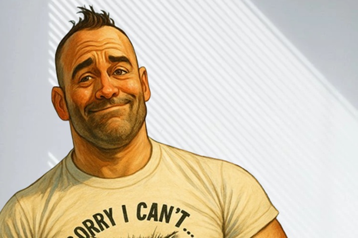 An AI illustrated image of Adam Tendler