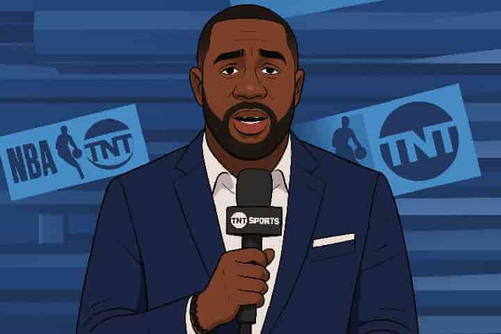 An AI illustrated image of Chris Haynes