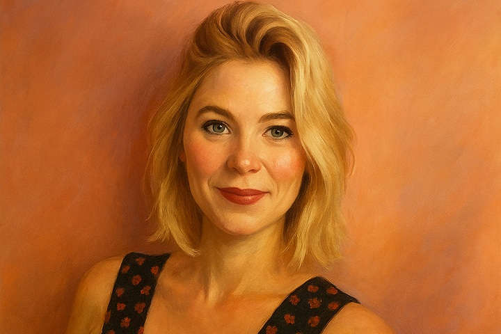 An AI illustrated image of Hannah Pilkes