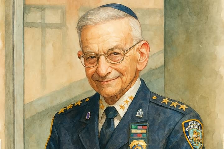 An AI illustrated image of Rabbi Alvin Kass