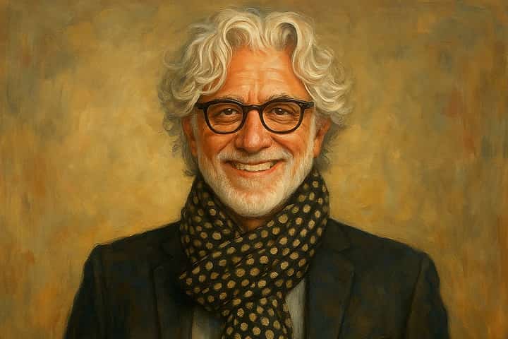 An AI illustrated image of Ric Pipino