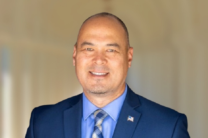 Portrait of Nampa Mayor Rick Hogaboam