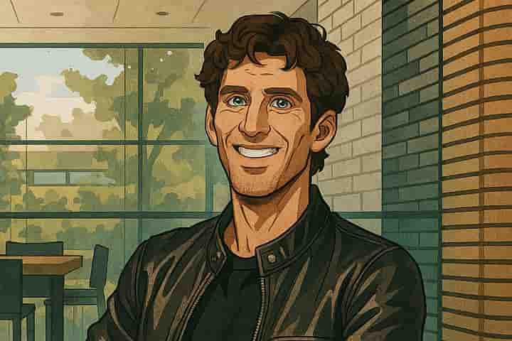 An AI illustrated image of Shaun Maguire
