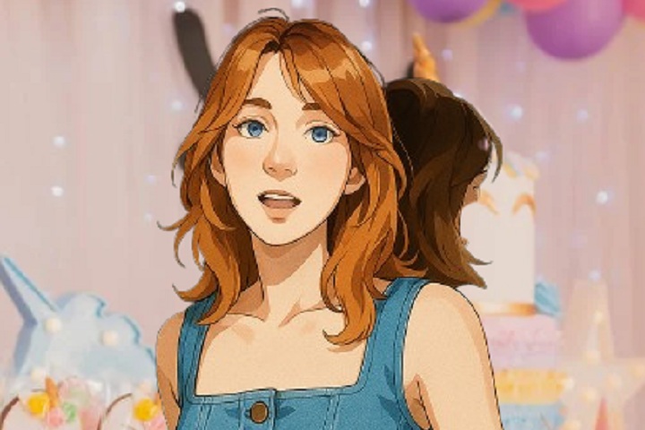 An AI illustrated image of Tina Friml