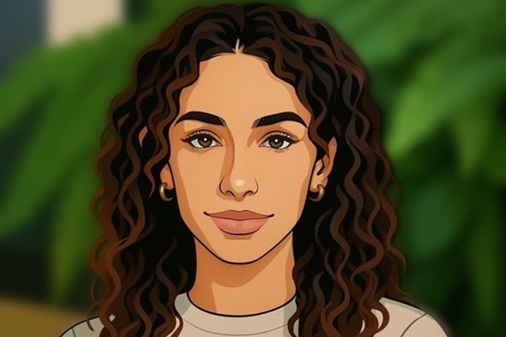 Elica Le Bon – British-Iranian pop singer and activist in 2025”