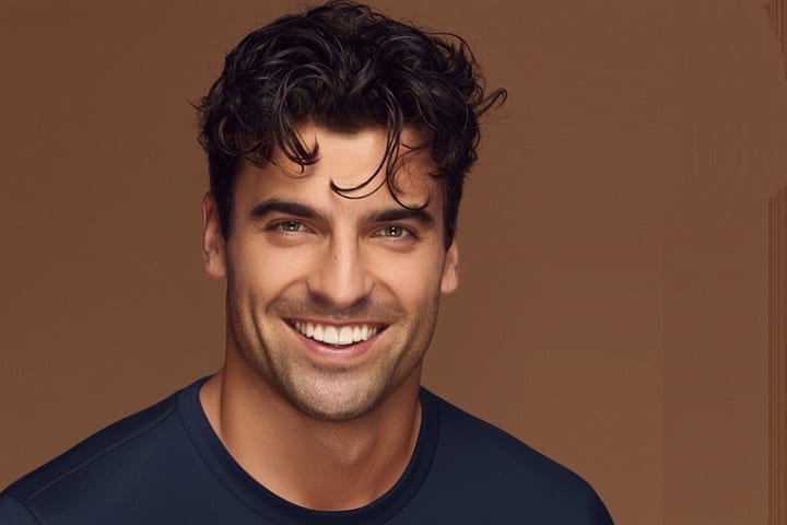 Illustrated image of Jan Ravnik performing on stage during his dance career in 2025