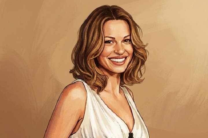 Kayla Wallace portrait highlighting her television career and rising popularity in 2025